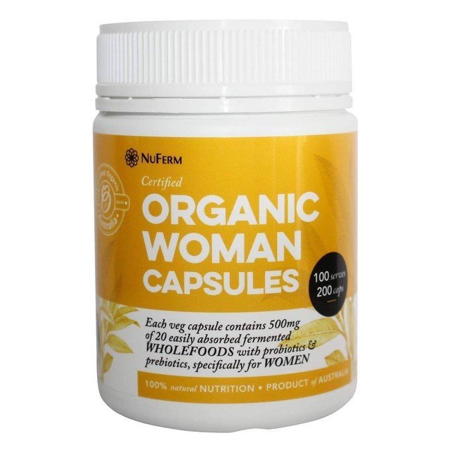 Organic-Caps-1 NuFerm Organic Woman Capsules