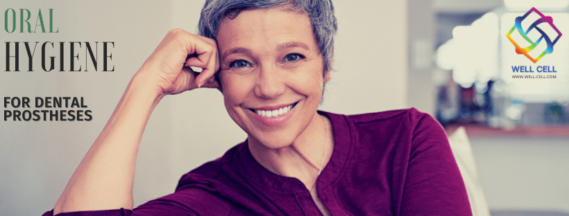 Oral hygiene in dental prosthesis wearers